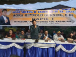 Anggota DPRD Kab.Karo Agra Reynold Gurning Laksanakan Reses Masa Sidang ll Tahun ke- IV 2023 di Kelurahan Lau Cimba
