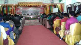 Potret Sidang Istimewa DPRD Memperingati HUT Kabupaten Rohil ke-18