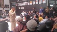 Korban Pedagang Kebakaran Los Jahe Jahe Datangi Kantor Bupati Dan Mununtut Pedagang Liar Ditertipkan, Gelora Fajar Purba: Kami Kasih Waktu 1 Minggu