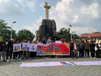 Mahasiswa Riau peduli Bangsa Gelar panggung Orasi serta tanda tangani Petisi Dukungan Terhadap Gibran Rakabuming Raka