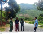 Danramil 02/Tigapanah Kapten Inf Kerista Ginting Perintahkan Babinsa Patroli Karhutla