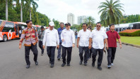 Gerimis Tak Surutkan Semangat Bupati dan Wakil Bupati Karo Terpilih dalam Gladi Bersih