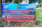 Aktivitas Gunung Sinabung Ada Peningkatan, Objek Wisata Danau Lau Kawar Ditutup Sementara