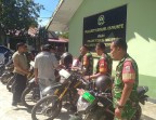 Pasi Intel Kapten Arm Rajiman Girsang Terjun langsung Ke Koramil Cek Kendaraan Dinas Dan Instalansi Listrik