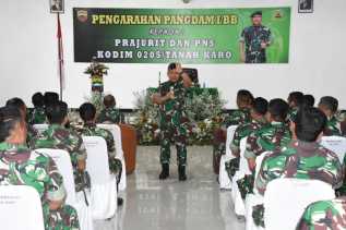 Pangdam I/BB : TNI Mempunyai Dua Fungsi Yaitu Pertempuran dan Binter Nokorwil