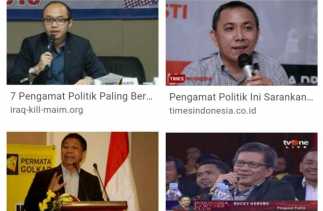 Ini 10 Nama - nama Pengamat Politik Indonesia Paling Top Menurut Riset P3S