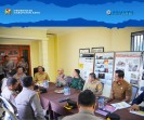 Bupati Karo Bersama Forkopimda Rapatkan Langkah Mitigasi Bencana Erupsi Gunung Sinabung Bersama Kapolda Sumut
