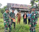 Babinsa Koramil 06/Munte Bersama Perangkat Desa Cek Lahan Pembangunan Lahan Koperasi Merah Putih