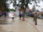 Tingkatkan Peran Masyarakat, Babinsa Koramil 03/Berastagi Hadiri Sosialisasi Kebakaran