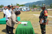 Program TMMD 2024 di Kabupaten Karo Resmi Dibuka, Bupati Cory Sebayang : Sinergi Lintas Sektoral Bangun Desa