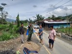 Jalan Lintas Karo- Aceh Amblas, Warga Diminta Berhati-Hati Saat Melintas