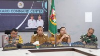Bupati Karo Brigjen Pol [ Purn ] Dr.dr Antonius Ginting Sp.OG M.Kes Ikuti Rakor Pengendalian Inflasi Tahun 2025