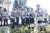 Sambut HUT BHAYANGKARA ke-80, Polres Karo Ziarah Bersama Ke Makam Pahlawan Kabanjahe