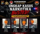 Satresnarkoba Polres Karo Bongkar 4 Kasus Narkotika Beruntun, Diduga Sindikat Narkoba Lau Cimba Terungkap