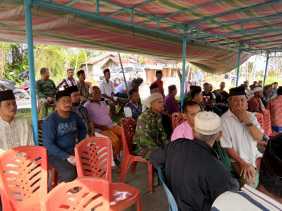 Potret Kepedulian TNI-MMD, Melayat ke  Rumah Warga