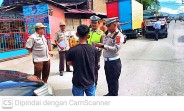 Satlantas Polres Karo Gelar Razia Gabungan Pajak Kendaraan Bermotor, AKP Aditia Sitepu: Lengkapi Surat Surat Kendaraan Anda