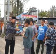 SMK Negeri Merdeka Tebar Kebaikan Ramadhan dengan Berbagi Takjil Gratis