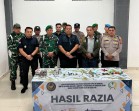 Razia Gabungan Skala Besar di Rutan Kelas II B Kabanjahe Libatkan Kodim 0205/TK,  Polres Karo Dan BNN