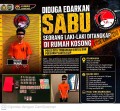 161 Tersangka Diamankan Satresnarkoba Polres Karo Dalam Sebulan, Ratusan Gram Narkotika Ikut Disita