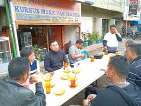 Coffee Morning di Kodim 0205/TK bersama Insan Pers, LSM dan Masyarakat, Dandim: Jaga dan Bangun Karo