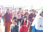 Hadiri Inaugurasi Kuasi Paroki, Kapolres Karo AKBP Pebriandi Haloho Tegaskan Komitmen Jaga Kamtibmas