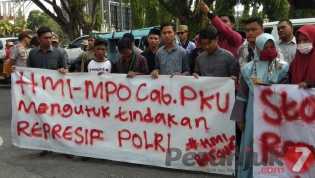 HMI MPO Pekanbaru Minta Kapolri Usut Tindakan Kekekesan Terhadap Kadernya di Jakarta