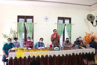 Wakil Bupati Karo hadiri Rapat Koordinasi Pemerintah Kecamatan Mardinding dan Kecamatan Lau Baleng