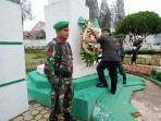 Dandim 0205/TK Letkol Inf Ahmad Afriyan Rangkuti Pimpin Ziarah Dalam Rangka Memperingati Hari Juang TNI AD Ke 78