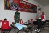 Kodim 0205/TK Gelar Donor Darah Sambut HUT ke-75 Kodam I Bukit Barisan, Dandim: kegiatan donor darah ini merupakan bentuk kepedulian kami terhadap sesama