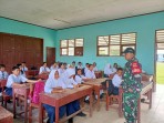 MPLS Menjadi Sarana Babinsa Menumbuhkan Rasa Nasionalisme dan Patriotisme Murid SMP Negeri 4 Kabanjahe