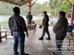 Untuk Memastikan Kondisi Danau Lau Kawar, Dandim 0205/TK Letkol Inf Robert Panjaitan Lakukan Pengecekan Debit Air