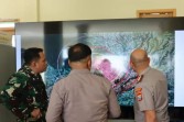 Pasca Erupsi, Dansatgas Dandim 0205/TK Letkol Inf Robert Panjaitan di Dampingi Kapolres Karo AKBP Pebriandi Haloho Cek PGA