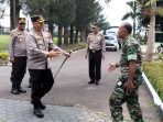 Dandim 0205/TK Letkol Inf Ahmad Afriyan Rangkuti Apresiasi Surprise HUT TNI Ke-78 Dari Kapolres Tanah Karo AKBP Wahyudi Rahman