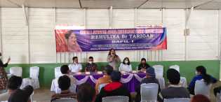 Reses I Anggota DPRD Kabupaten Karo tahun 2022 Dapil 1 Rehulina Br Tarigan di Desa Kandibata