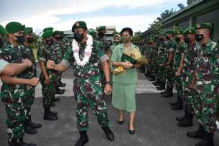 Saat Pelepasan Danrem , Kolonel Febriel B Sikumbang  : Luar Biasa, Pantang Surut Diterjang Gelombang