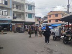 Satpol PP Kabupaten Karo Capek Main Kucing-kucingan dengan Pedagang Kaki Lima Depan Pusat Pasar Berastagi