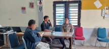 Sampaikan Pesan Kamtibmas, Aipda Dedy F Naibaho S.T Sambangi Warga Desa Sukadame