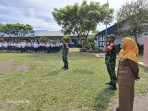 Cegah Bullying, Babinsa Koramil 03/BT Kodim 0205/TK Berikan Sosalisasi Kepada Siswa SMP Negeri 3 Berastagi