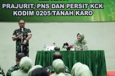 Pilkada 2024, Dandim 0205/TK Letkol Inf Ahmad Afriyan Rangkuti Warning Prajurit Jaga Netralitas