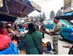 Tim Gabungan Dari Satpol PP, Disperindag dan Dinas Perhubungan Kabupaten Karo Gelar Patroli Sekaligus Penertiban PKL