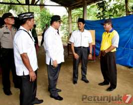 Wakil Bupati Inhil Tinjau Langsung Pilkades Serentak di Kecamatan Kempas