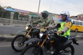 Sinergitas Kodim 0205/TK dan Polres Tanah Karo Dalam Pengamanan Malam Takbiran di Kabupaten Karo