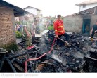 Lima Rumah Bahan Kayu Terbakar Di Desa Tanjung Barus Dan Butuh Bantuan Pemerintah Kabupaten Karo