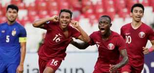 Taklukkan Thailand 7 - 3, Qatar Lolos ke Piala U-20 Dunia FIFA 2019