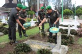 Dandim 0205/TK Letkol Inf Ahmad Afriyan Rangkuti Pimpin Ziarah Rombongan HUT ke – 66 Korem 023/KS Tahun 2024