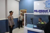 Pastikan Pelayanan Sesuai Prosedur, Kapolres Tanah Karo AKBP Pebriandi Haloho Cek Pelayanan SIM