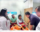 Kepala BGN Sudaryono Jenguk Korban Dugaan Insiden MBG ke Rumah Sakit Amanda Dan Efarina