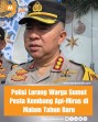 Polri Larang Warga Sumut Pesta Kembang Api - Miras di Malam Tahun Baru