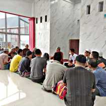 Warga Binaan Rutan Kabanjahe Kanwil Kemenkumham Sumut Mengaji Al Quran Bersama 