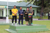 Bupati Karo Cory S Sebayang Pimpin Apel dan Olahraga Bersama Sinergitas TNI-Polri dan Forkopimda Kabupaten Karo 